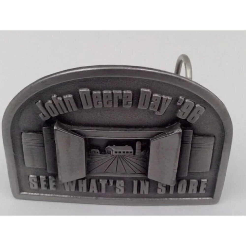 John Deere Day 1996 Farming Vintage Belt Buckle